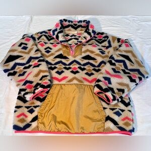 Levi’s Women’s Geometric Patterned Fleece Pullover